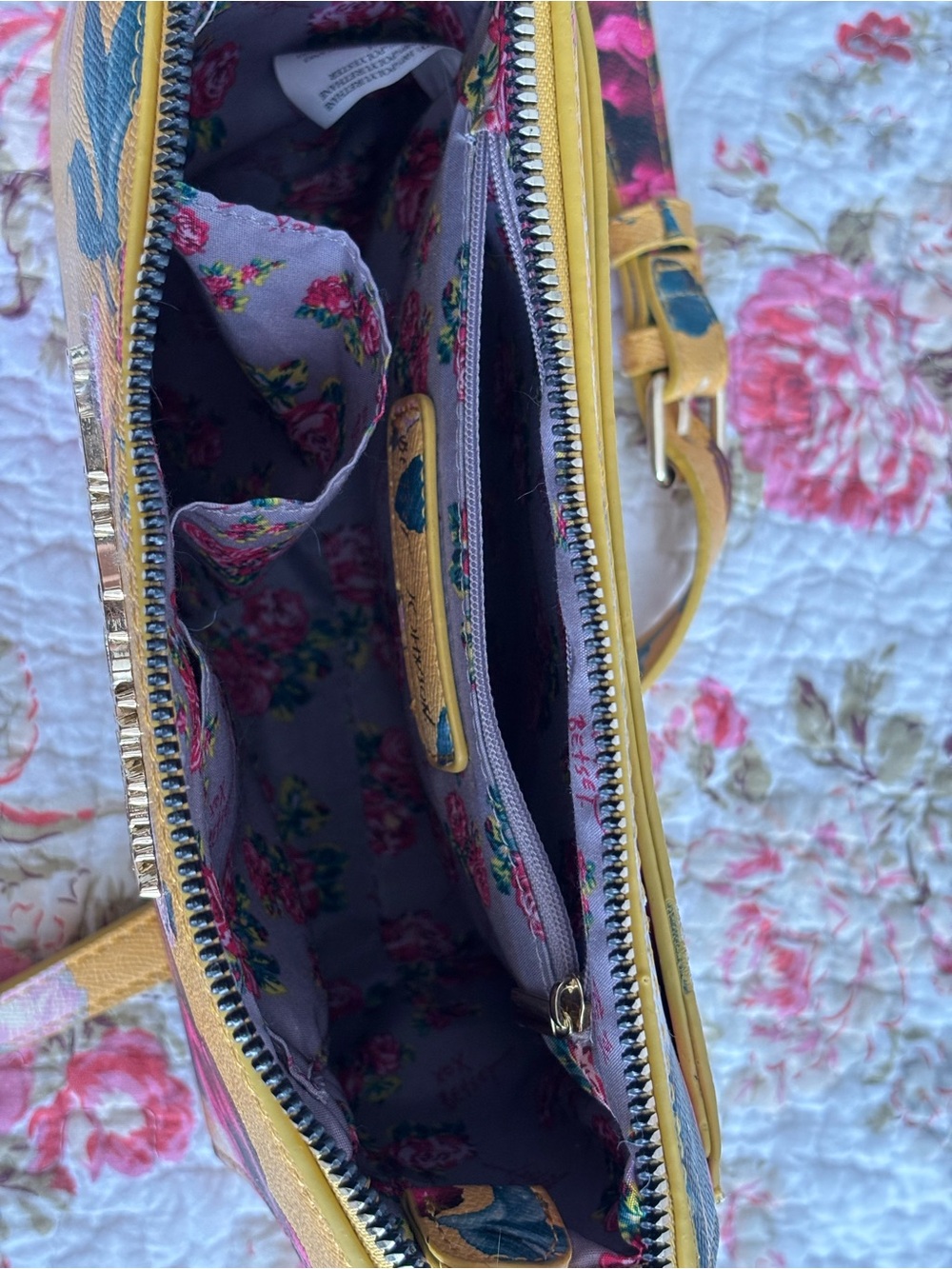 Betsey Johnson Floral Crossbody Bag - Picture 3 of 8